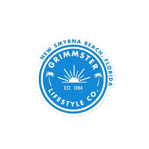 grimmster lifestyle co. sticker - GRIMMSTER 