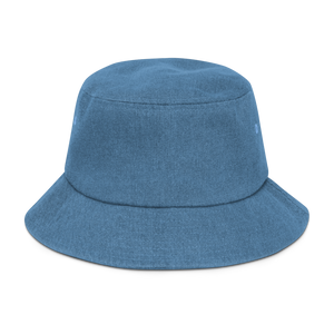 Grimmster Trademark Denim bucket hat - GRIMMSTER 