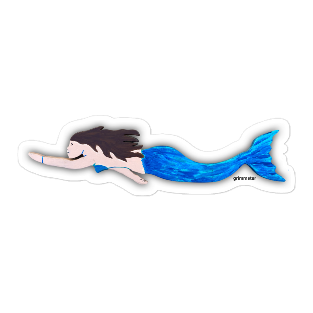 Mermaid sticker - GRIMMSTER 