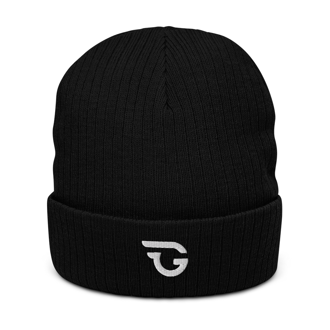 Ribbed knit beanie - GRIMMSTER 